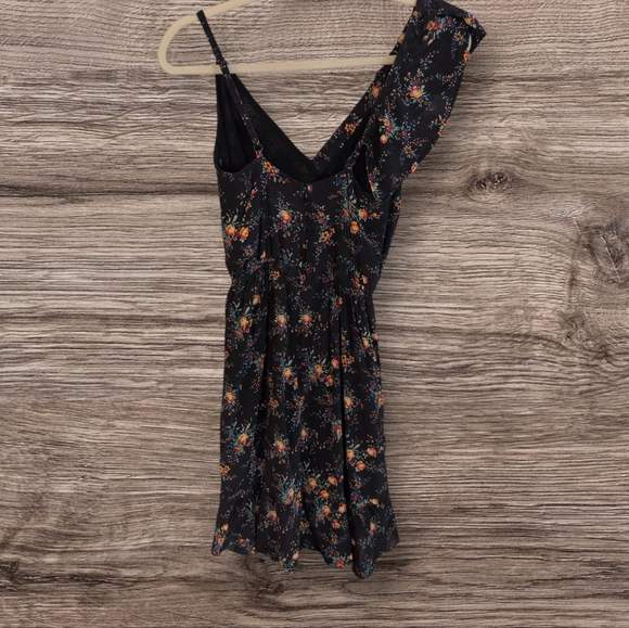 Sandro Asymmetric Floral Dress - Picture 4 of 9